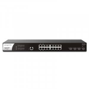 DrayTek VigorSwitch PQ2200xb PoE++ 20-Port L2+ Managed Switch